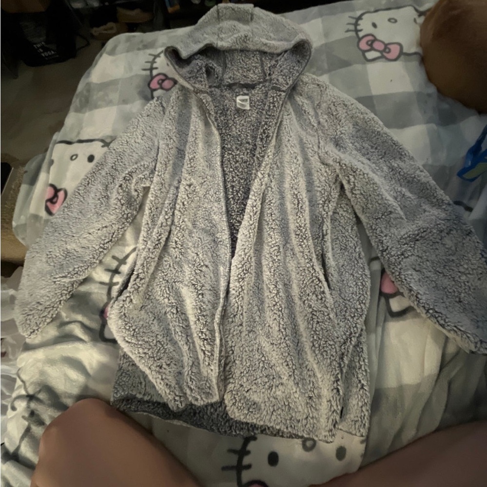 PINK Victoria’s Secret Hooded Sherpa Sweater